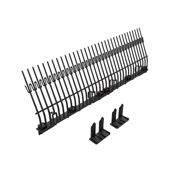 Solar Bird Protection 15cm Kit 30m - black