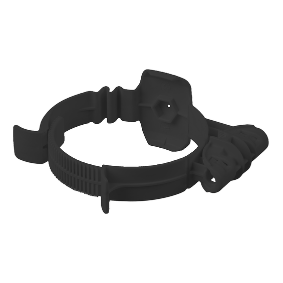 Mounting Bracket 80-100 PP black