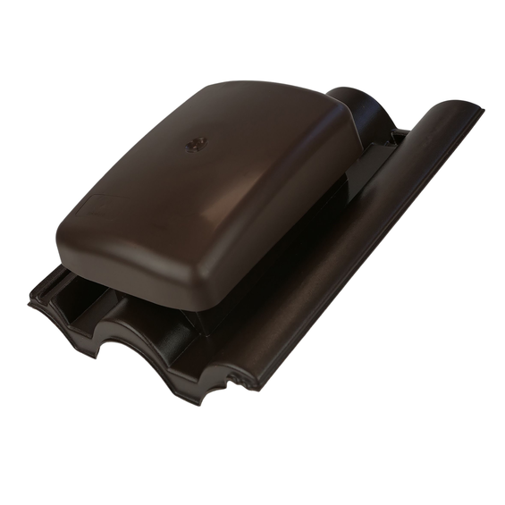 100152290731 -UB19 REGENT (NER) HOODED VENTILATION TILE-SEPIA