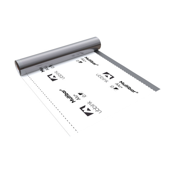Multibar Aluminum+ Vapour barrier 1,5m x 50m