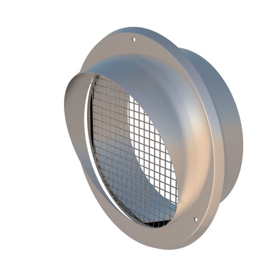 888403-888005-888407-Circular wall terminal 125 ALU