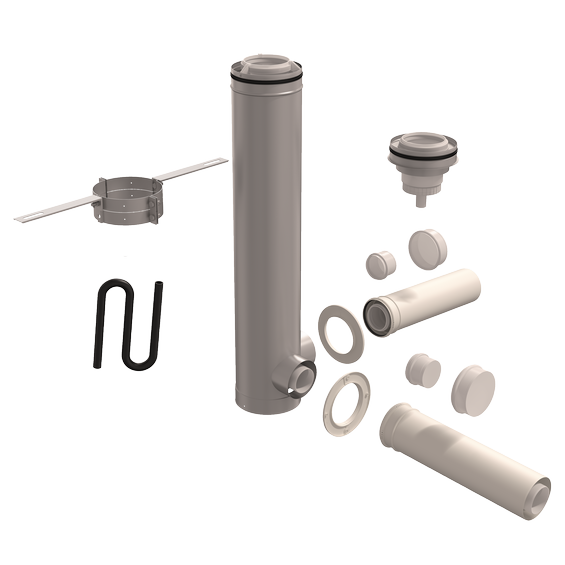 3CEp - Kit de base suspension 2 appareils 90° 125/200