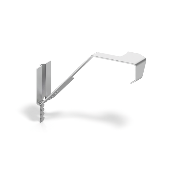 Sidelock clip 454 005 stainless steel