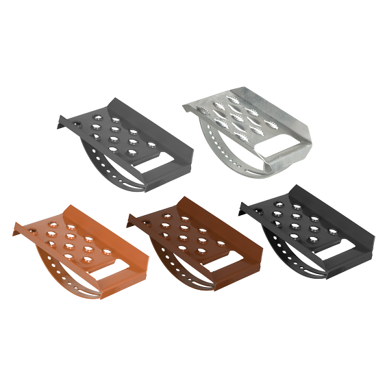 Roof step 24cm x 16cm Steel hot dip galvanized group
