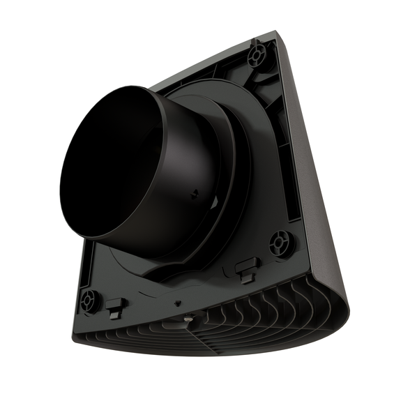 Contego wall terminal 160mm PP grey/black