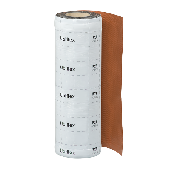 Ubiflex Finio standing with flap 500mm x 5m red