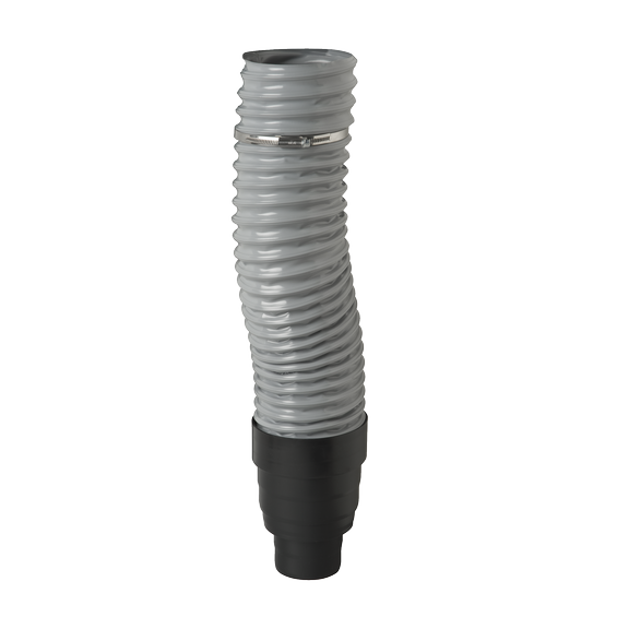 Ventilating flue connection 50cm PVC