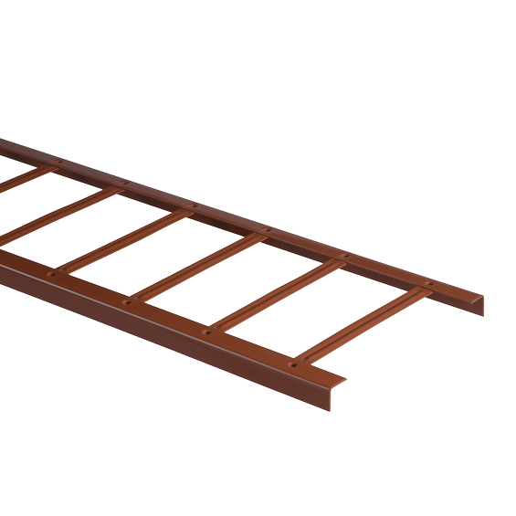 Snow guard grate 200cm x 20cm Steel hot dip galvanized brown