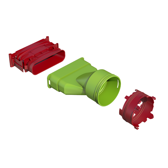 Exploded view - Air Excellent AE48C - AE45SC Adaptor set