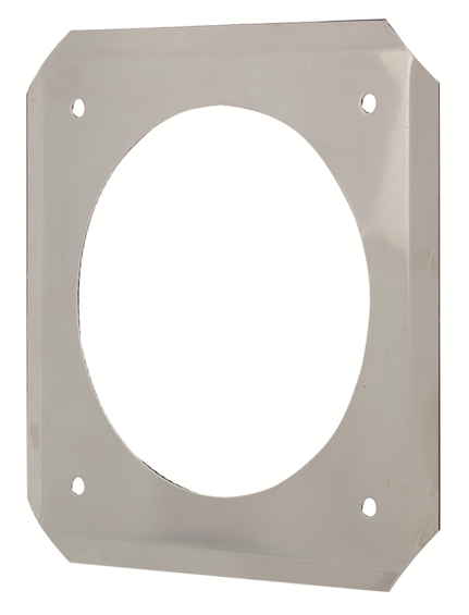 0703444A Muurplaat inox