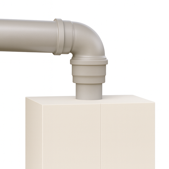 Image d'ambiance - Adaptateur vertical Chemilux Condensation PPTL