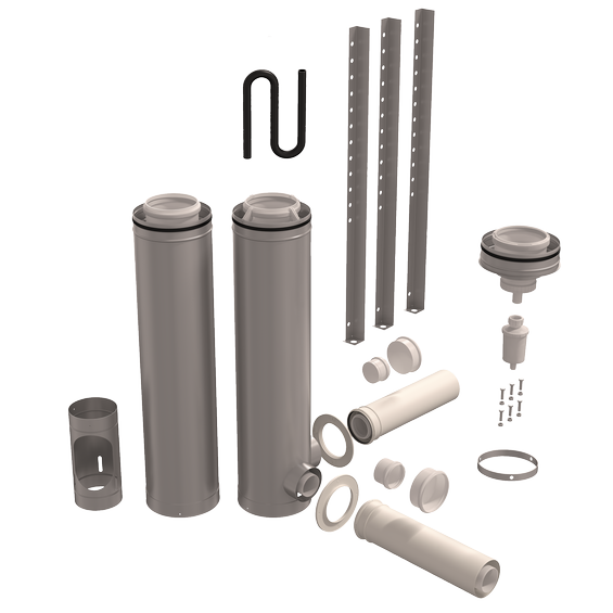 3CEp - Kit de base support trépied 2 appareils 90° 160/250