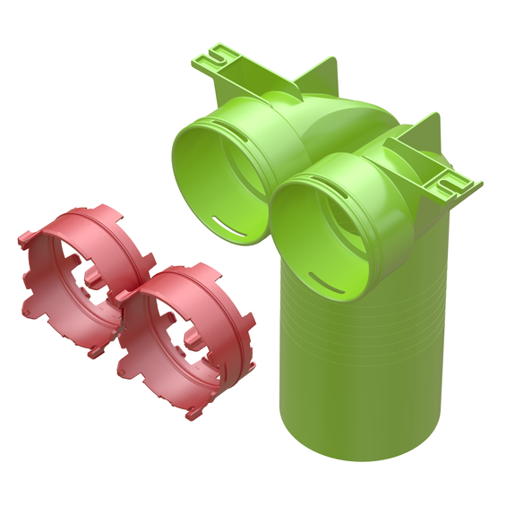 Air Excellent AE48C Valve Adaptor Kit 90°