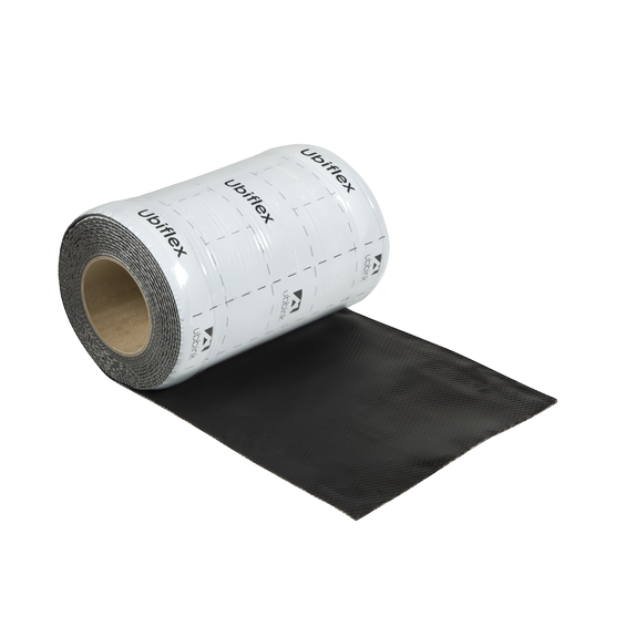 Ubiflex Finio lying with flap 250mm x 5m black