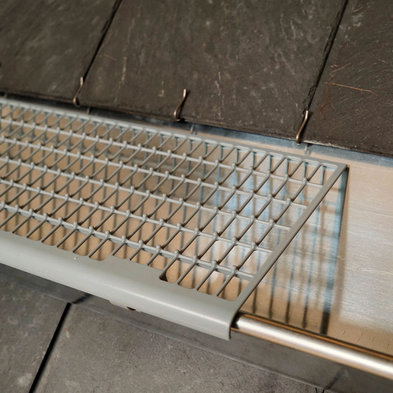 Pare-feuilles PP 1m gris - image d'ambiance