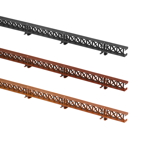 Eaves ventilation element without comb 30mm x 1m PP group