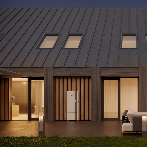 Ubbink Battery Energy Storage System outside
