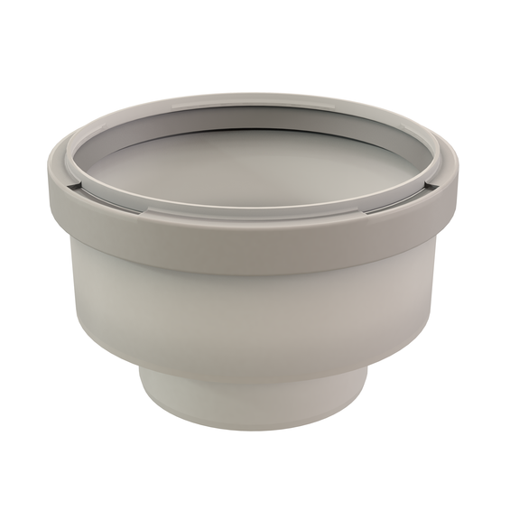 Adaptor 110-160 PP Translucent