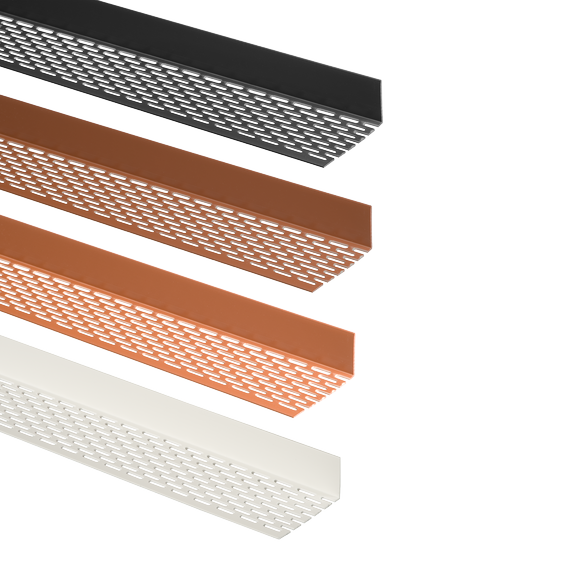 Ventilation Profile 30mm x 60mm x 2,5m Hard PVC group