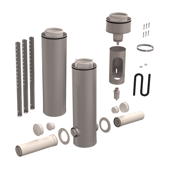 3CEp - Kit de base support trépied 2 appareils 180° 200/300