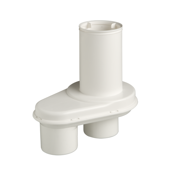 Adaptor 60/100 80-80 PL White