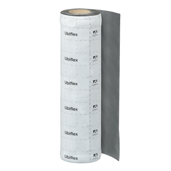 Ubiflex Finio standing with flap 600mm x 5m grey