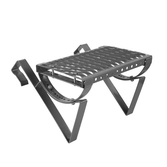 Universal platform kit type D1/D2 40cm x 25cm Steel hot dip galvanized anthracite