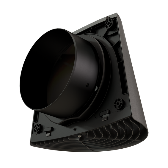 Contego wall terminal 200mm PP grey/black
