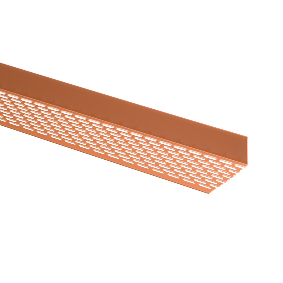 Ventilation Profile 30mm x 60mm x 2,5m Hard PVC red