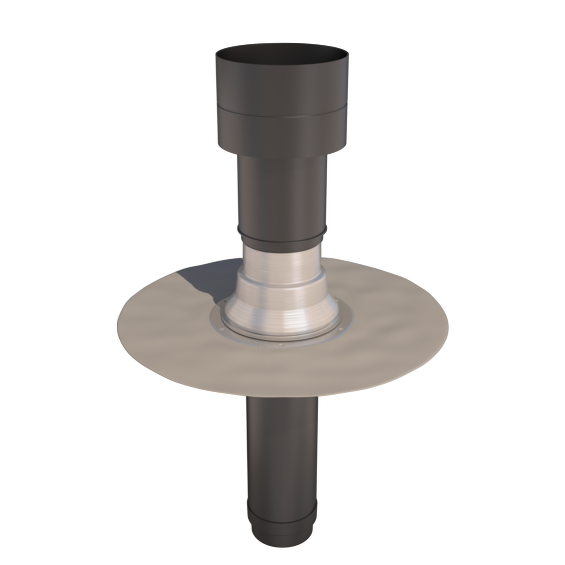 185677_Ventub 125-flat flashing - PVC - L150