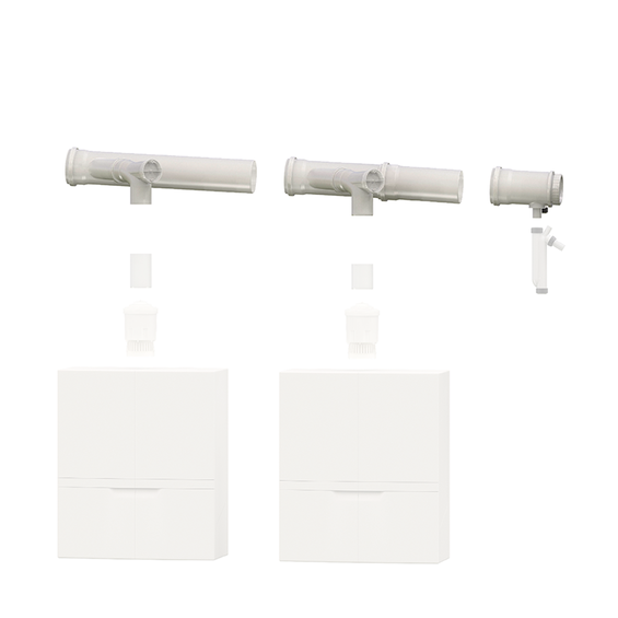 Image d'ambiance - Kit départ collecteur Chemilux Cascade Condensation