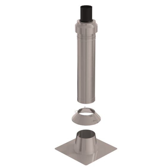 CLV Kit Boiler Roof Flat Stainless Steel