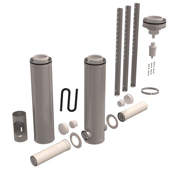 3CEp - Kit de base support trépied 2 appareils 180° 160/250
