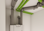 Aerfoam insulated ductwork system with Ubiflux Vigor