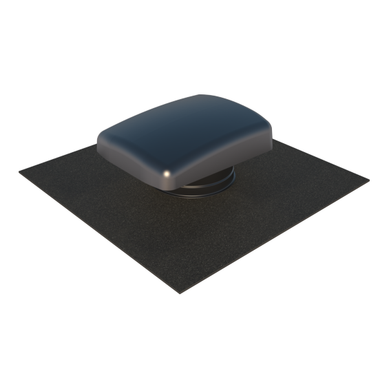 Ventilation Tile Hooded Universal Grey/Black