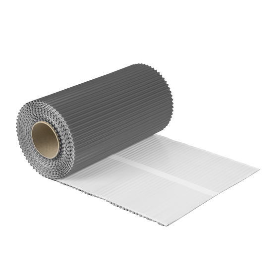 Ubicon Alu Flex Pleated lead-free flashing 300mm x 5m Alu/Butyl anthracite