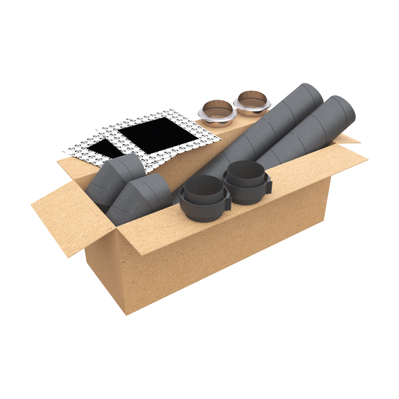 Heat pump connection kit