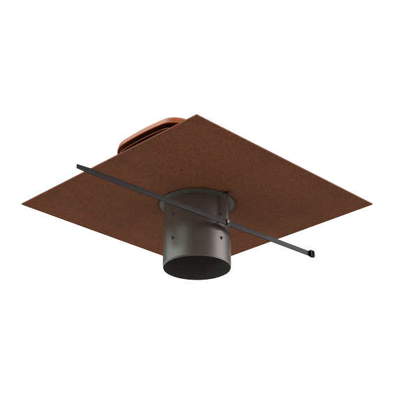 Valetis Roof terminal 200 terracotta/red