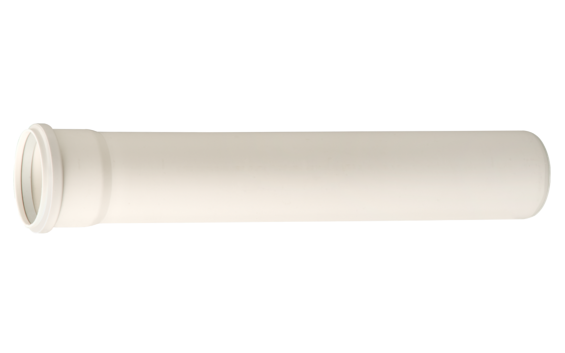 Extension 80 L2000mm PP White