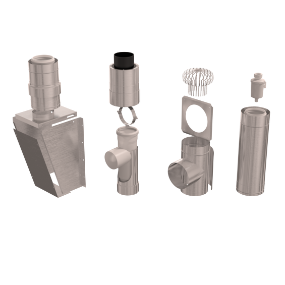 Cascade extérieur Kit extérieur rigide B2p d125/185