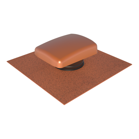 Ventilation Tile Hooded Universal Terracotta/Red