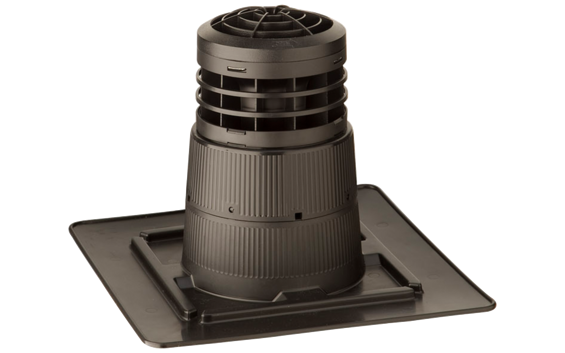 Rolux Chemilux Chimney Terminal Black