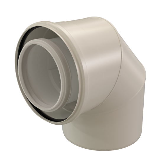 Bend 87 100/150 PP/ST White