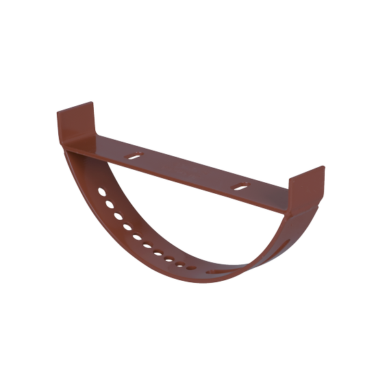 Roof tread bracket 25cm Steel hot dip galvanized brown