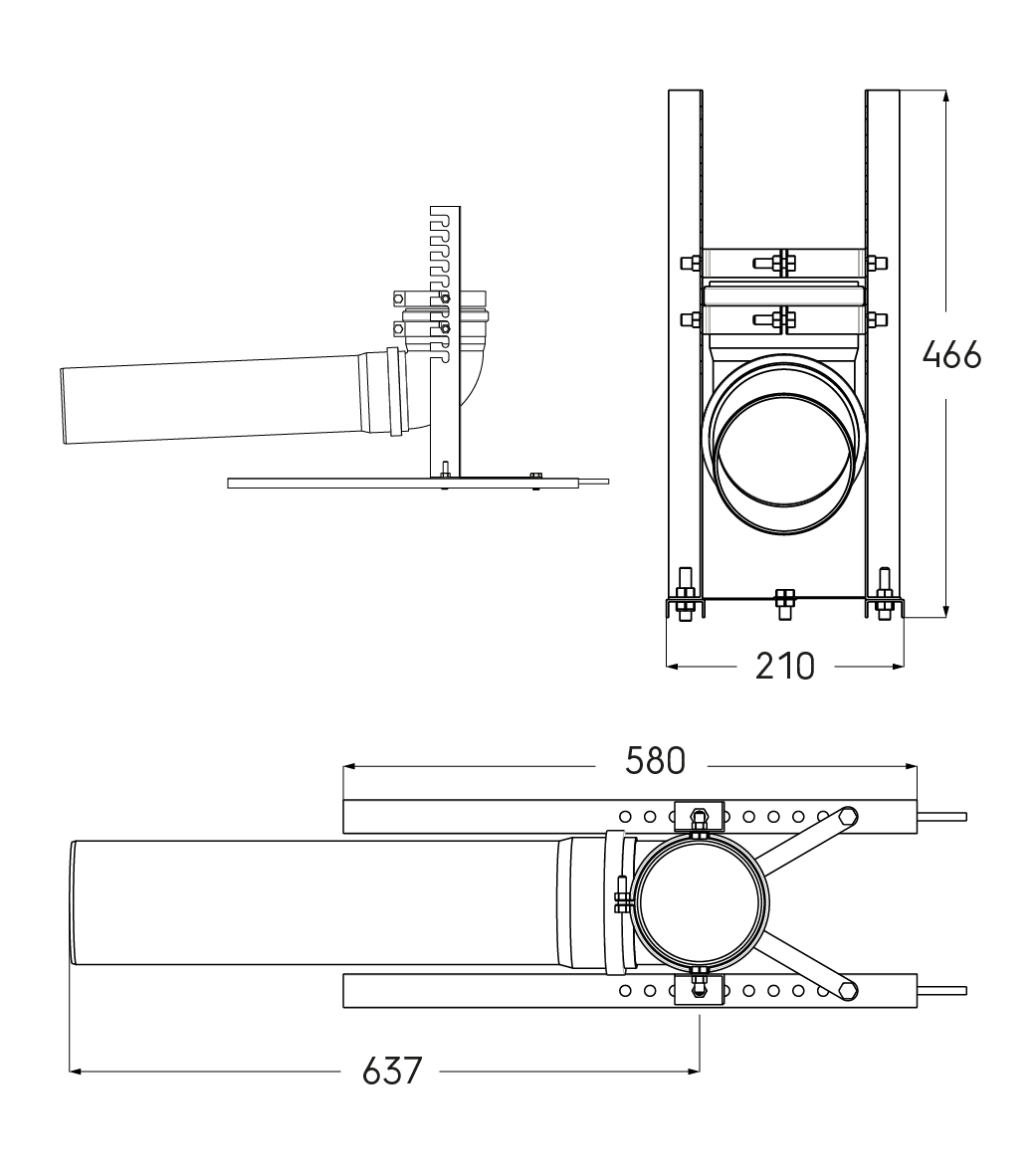 Schéma technique - Kit C B22p-B23p N°1 D125 flex