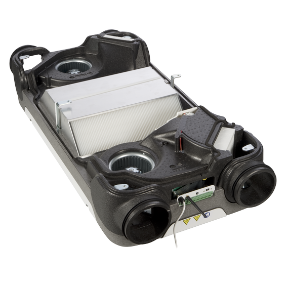 Ubiflux Air CW300 ventilation unit open