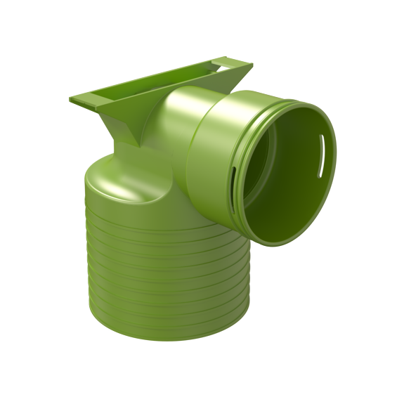 Air Excellent 1x AE48C Valve Adaptor 125mm 90°