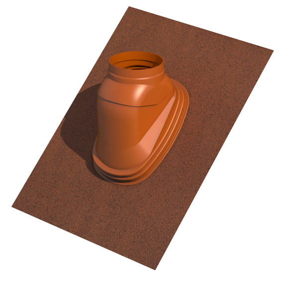 174024-542329_Flashing tile Ubiflex B3-25-45_Terra_collar