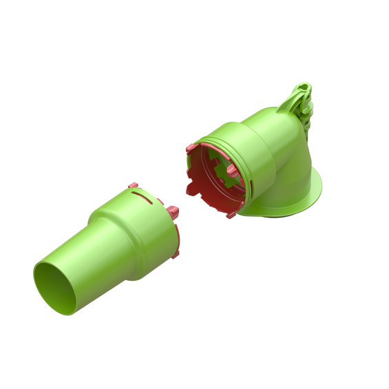 Air Excellent AE48C Valve Adaptor Bend 90°