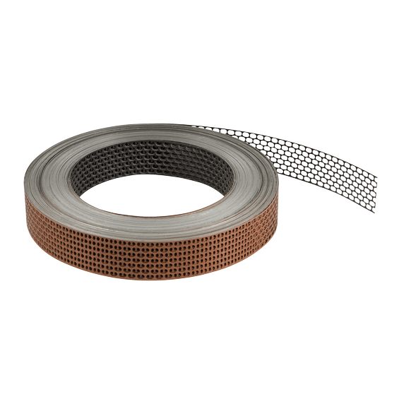 Eaves Protection Mesh Pro 80mm x 60m Alu red/black